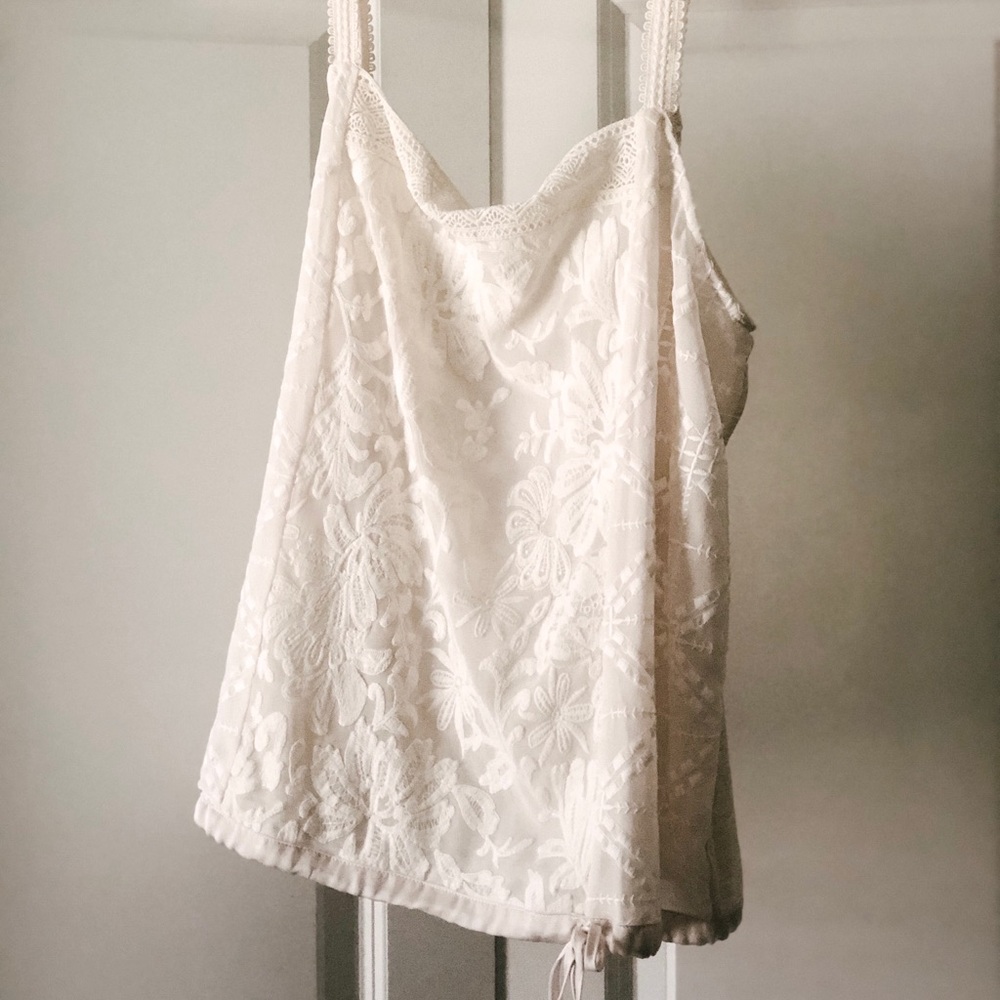 Tiny brand (Anthropologie) lace tank - Picture 1 of 5